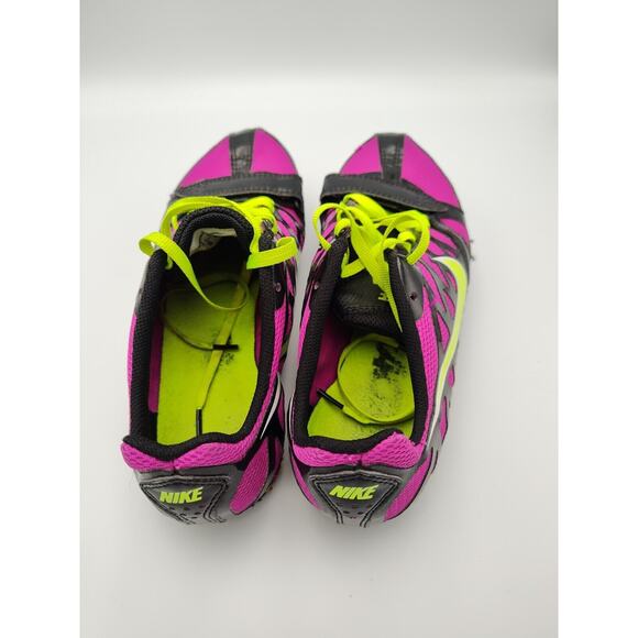 NIKE ZOOM RIVAL S SPRINT TRACK SPIKE Shoes‎ Women's Size 10 Purple Black Yellow - Picture 2 of 6